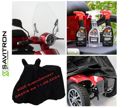 Rolektro E-Quad 25 V.3 Lithium, Rot, 25 km/h