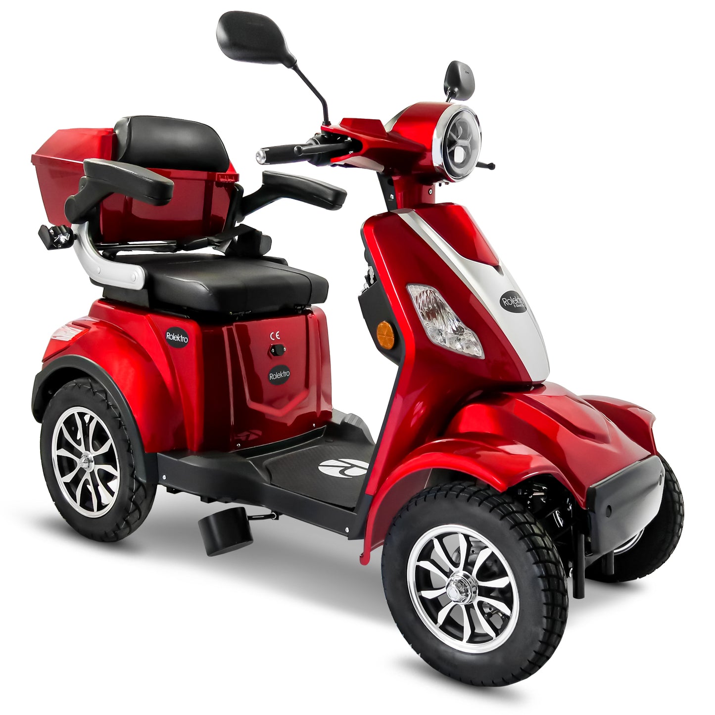 Rolektro E-Quad 25 V.3 Lithium, Rot, 25 km/h